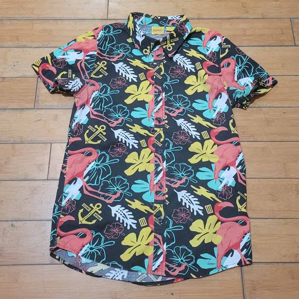Paramore Parahoy 2nd Voyage Button Down Men's M Shirt
